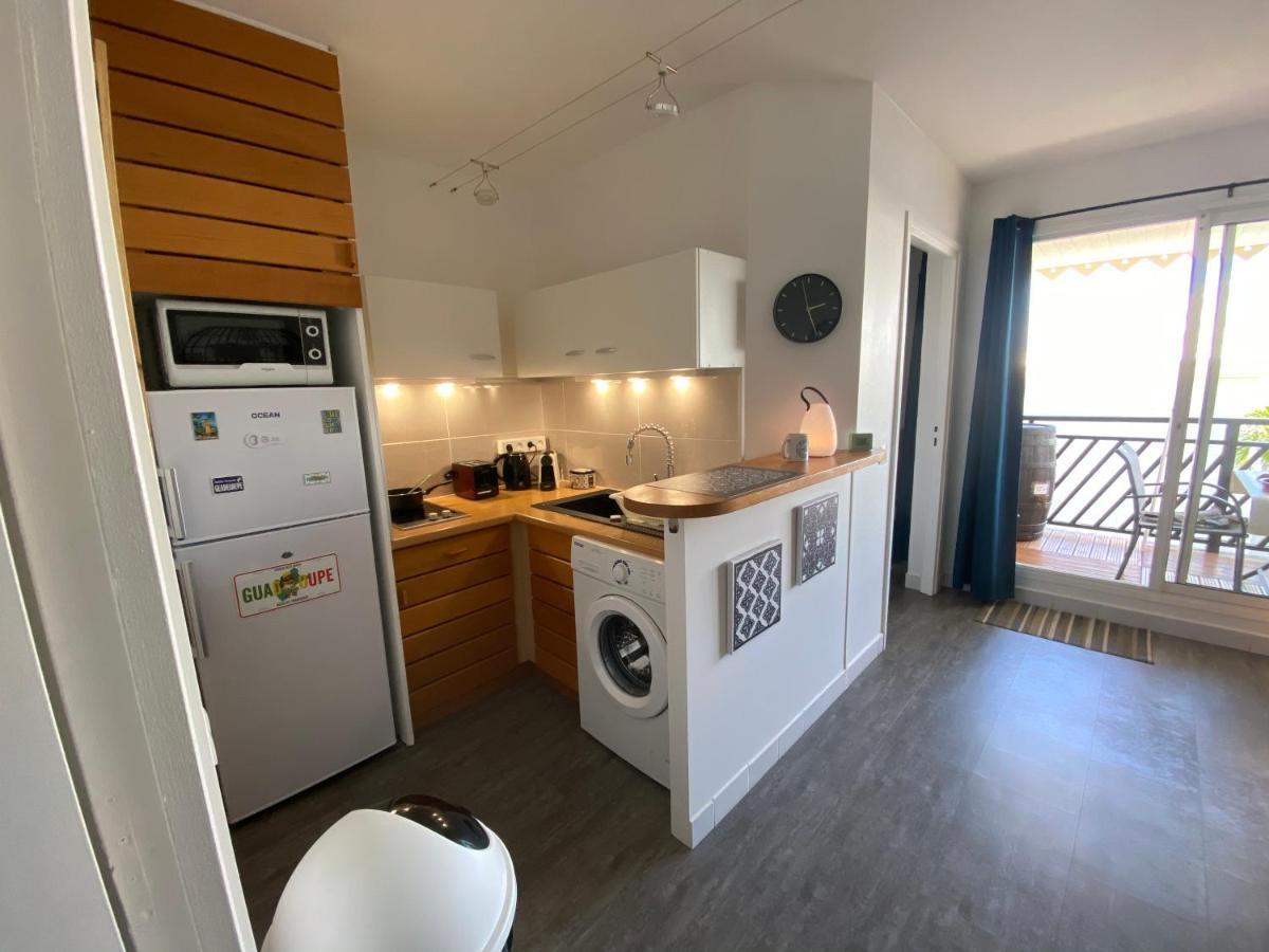 Ticarbets T3 - Residence Manganao - En Bord De Plage Saint-Francois  Exterior foto